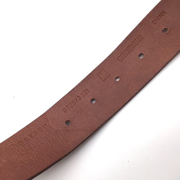 Fossil brown studded boho belt wear missing studs main image 8